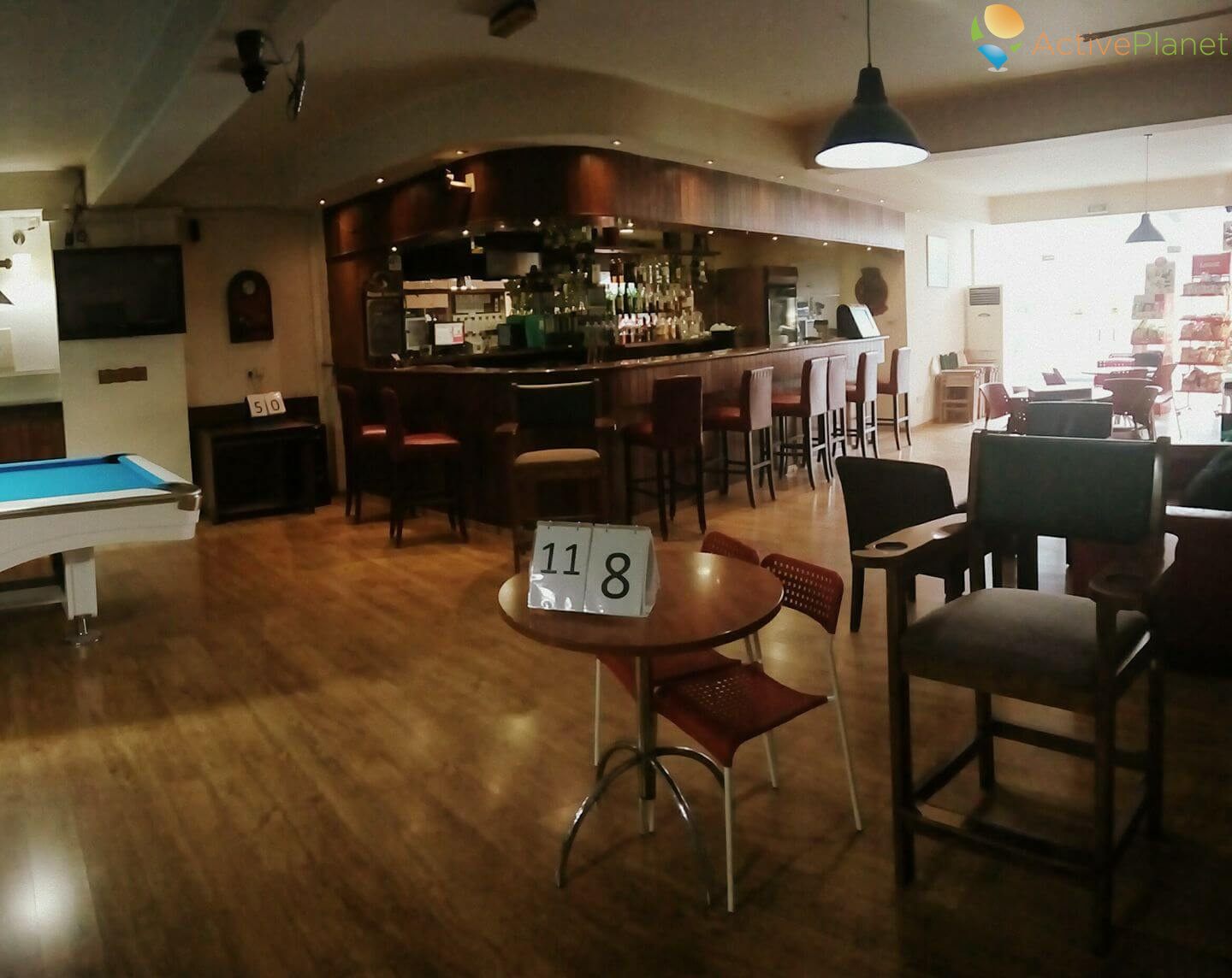 Sport venue Century House of Billiards for the team training camps